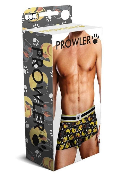 Prowler BDSM Rubber Ducks Men’s Trunk Underwear Black Yellow