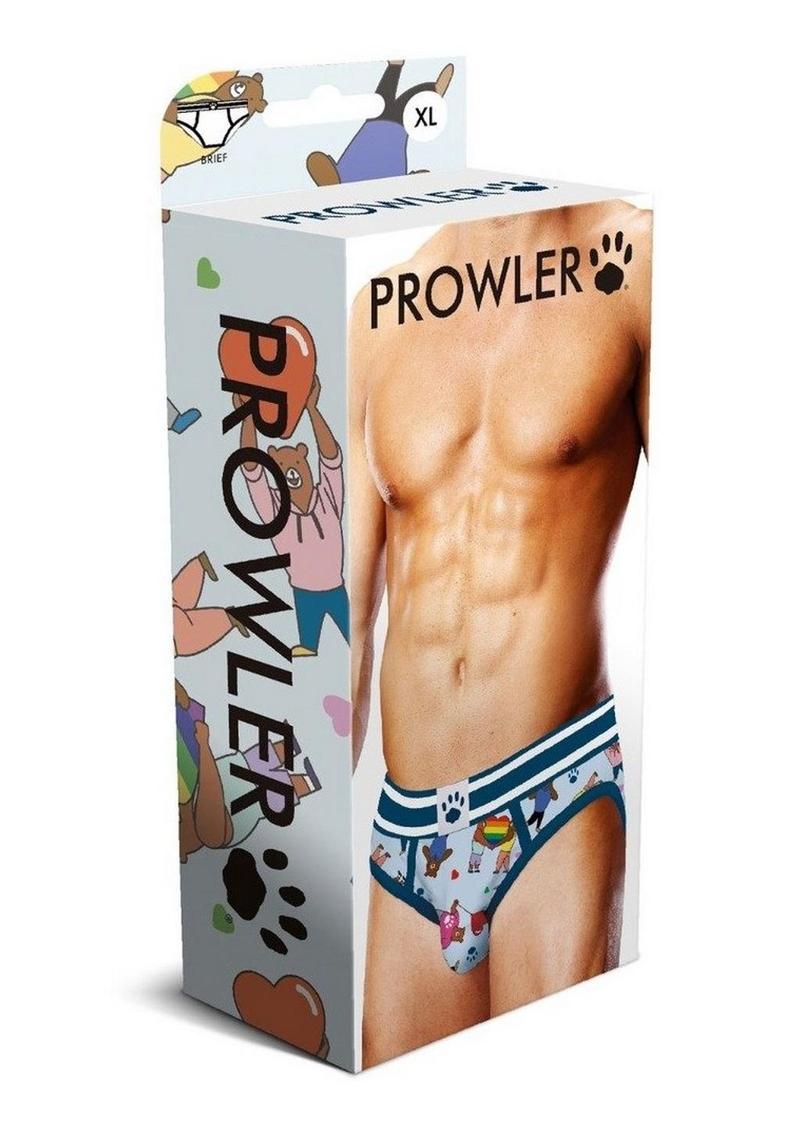 Prowler Bears with Hearts Brief