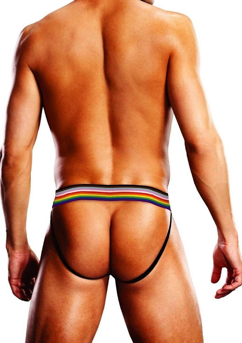 Prowler Comic Book Jockstrap Grey Pride Print