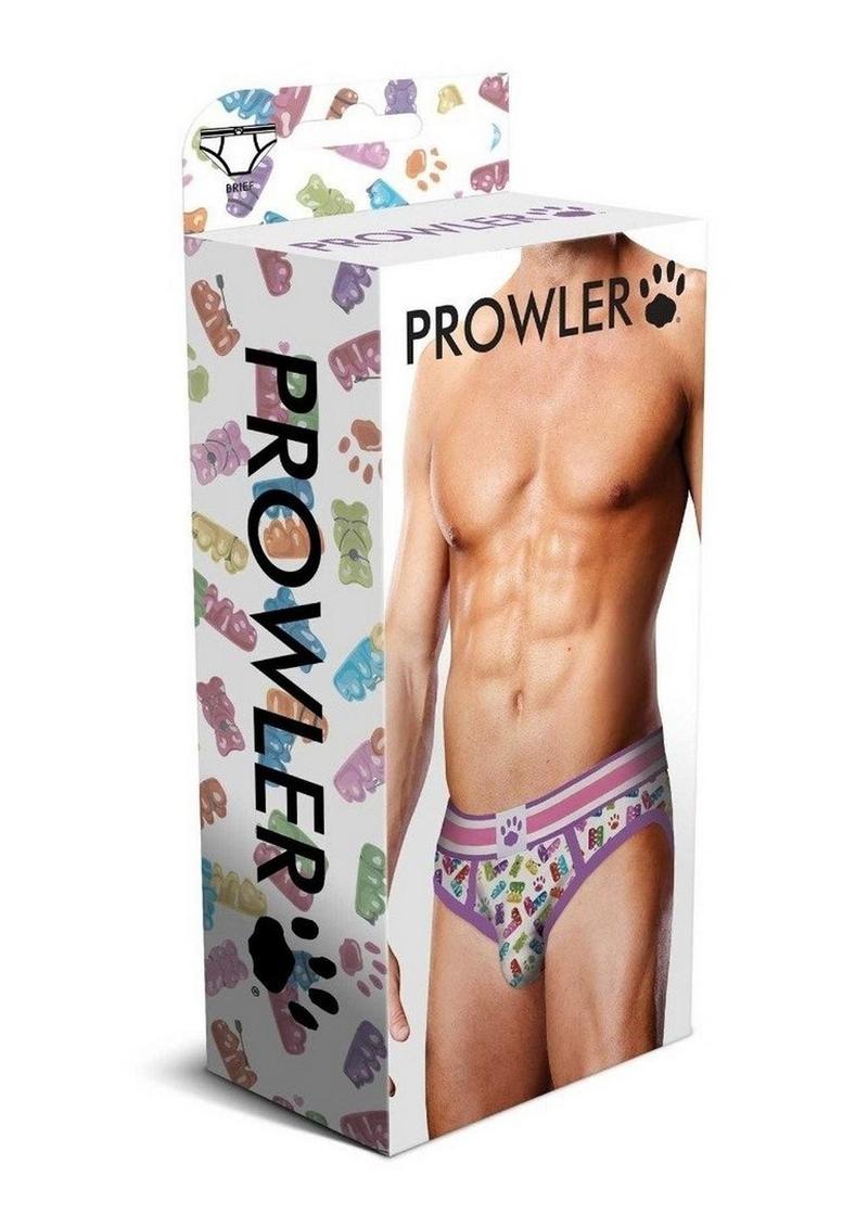Prowler Gummy Print Bears Brief