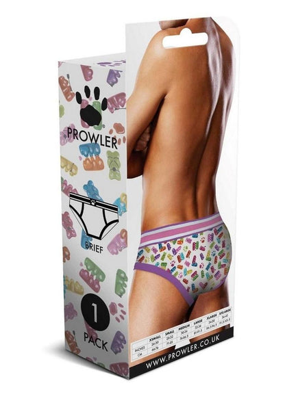 Prowler Gummy Print Bears Brief