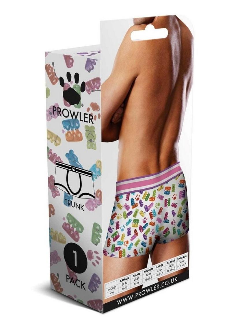 Prowler Gummy Bears Trunk White Multicolor Men’s Underwear XS