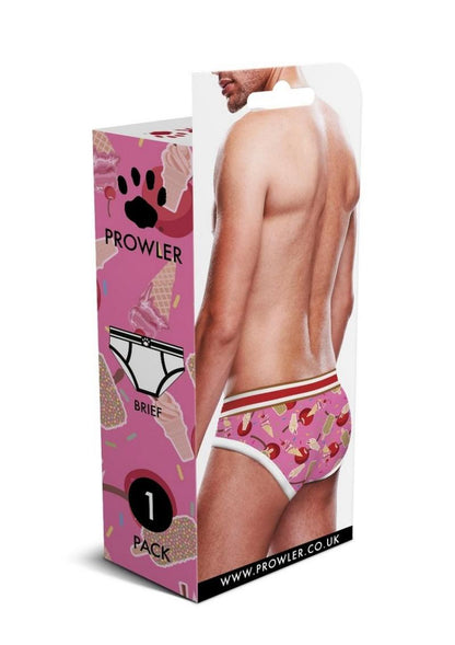 Prowler Ice Cream Men’s Brief Underwear Pink Sweet Sexy Style