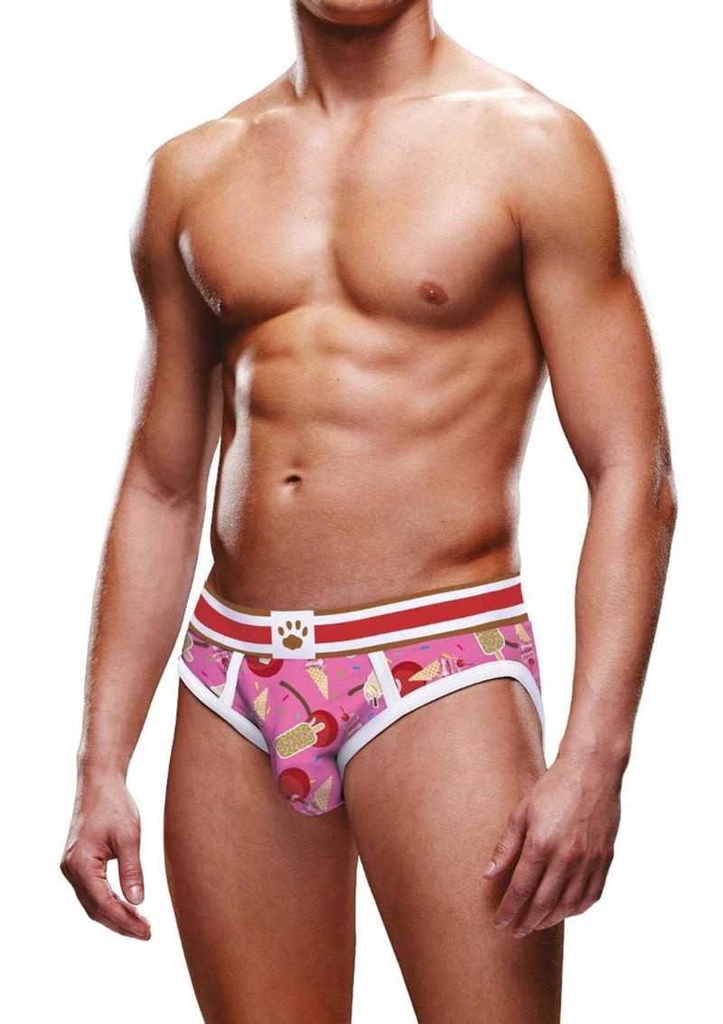 Prowler Ice Cream Men’s Brief Underwear Pink Sweet Sexy Style