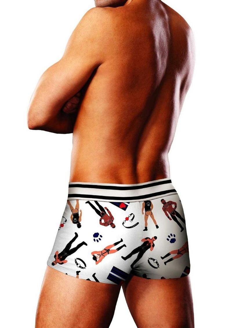 Prowler Leather Pride Trunk Bold Fetish-Inspired Print