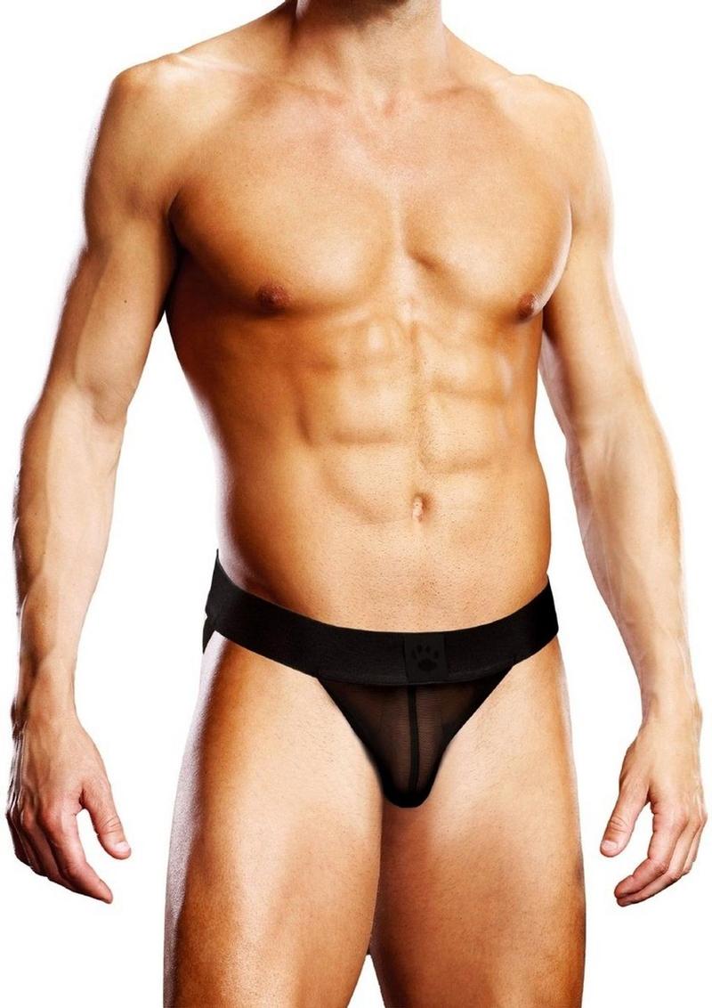 Prowler Black Mesh Jockstrap for Men