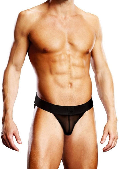 Prowler Black Mesh Jockstrap for Men