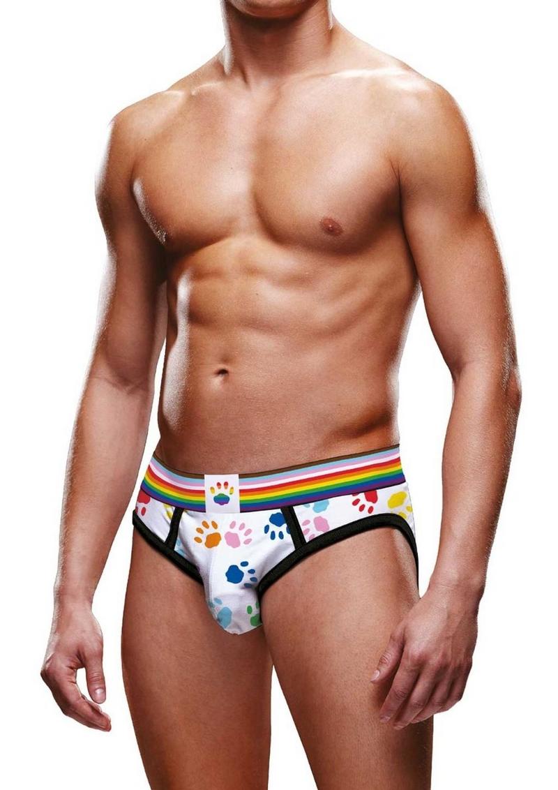 Prowler Pride Paw Brief Rainbow