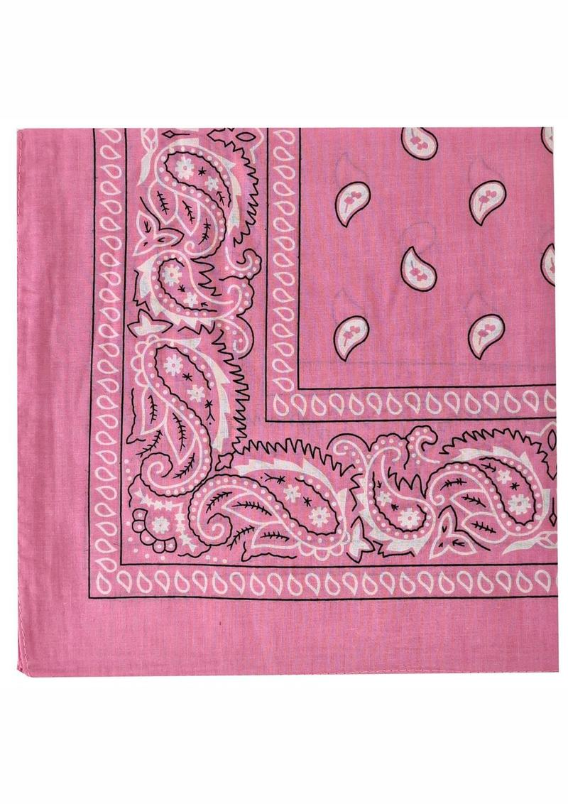 Prowler Red Black Bandana Classic Paisley Design