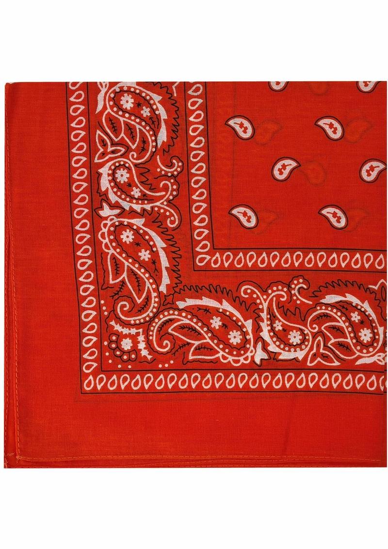 Prowler Red Black Bandana Classic Paisley Design