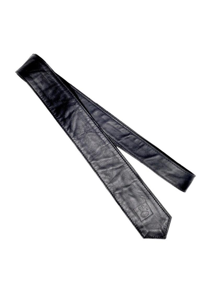 Prowler Red Leather Tie Black Stylish and Durable