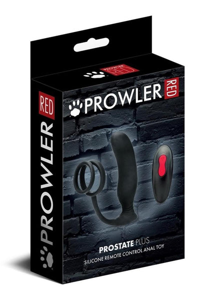 Prowler Red Prostate Plus Vibrating Massager with Remote Control