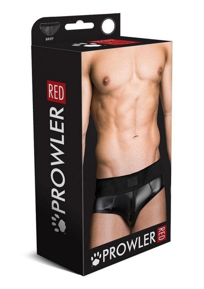 Prowler Red Wetlook Finish Brief