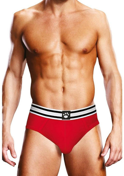 Prowler Red Open Brief in Men&