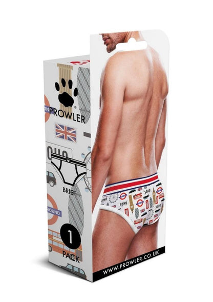 Prowler Soho Brief Small White Sexy London-Themed Underwear