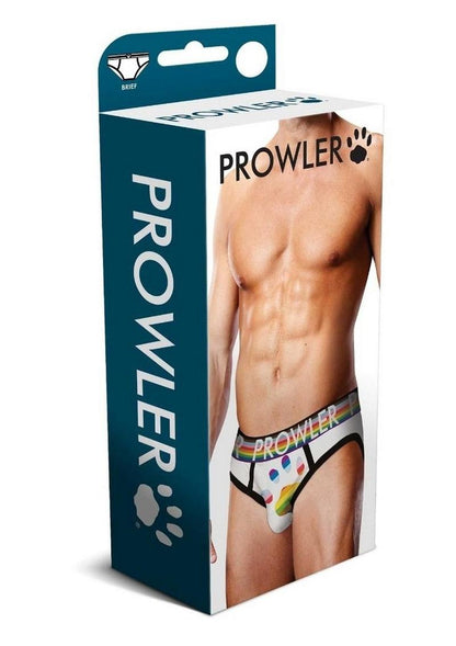 Prowler White Oversized Paw Brief
