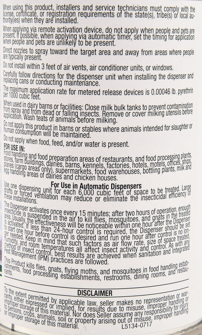 Prozap LD-44T Metered Fly Spray, 6.5 oz