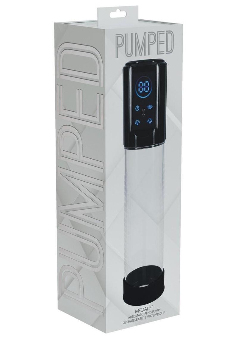 PUMPED Megalift 6-Function Automatic Penis Pump