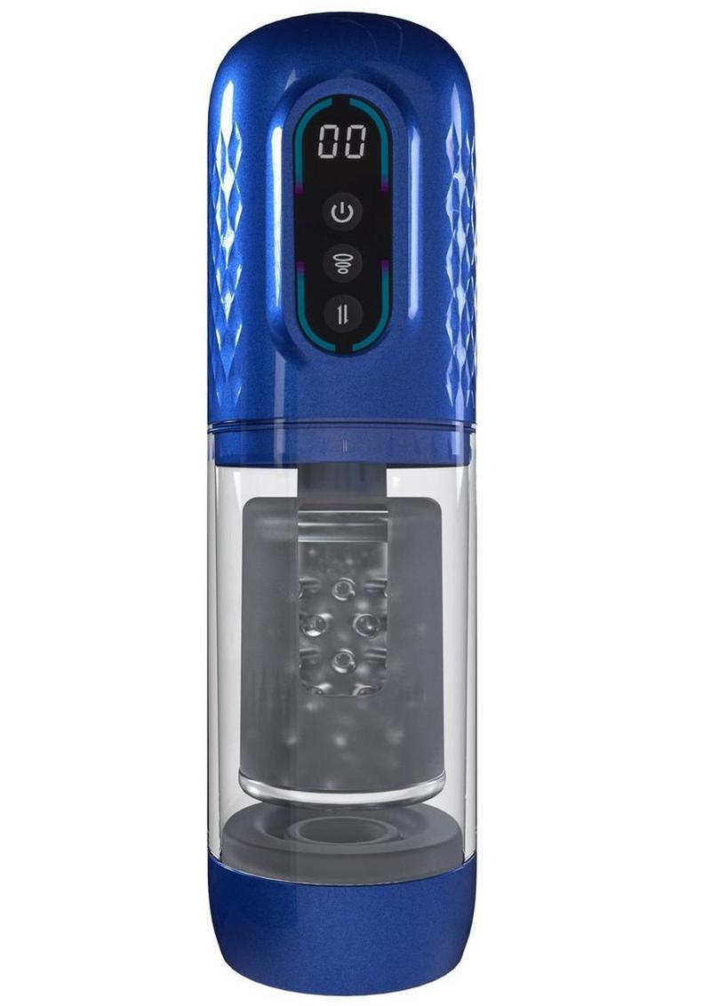 Pumped Vortex Suction Rotating Masturbator