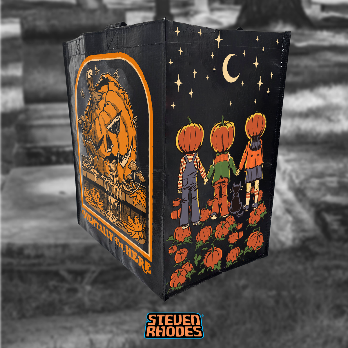 Pumpkin Cult Grocery Tote