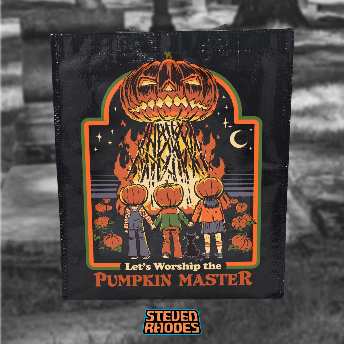Pumpkin Cult Grocery Tote