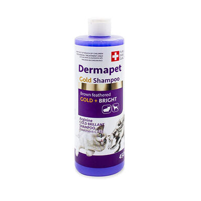 Purele Dermapet Brown Fur Cat &amp; Dog Shampoo 450 ml