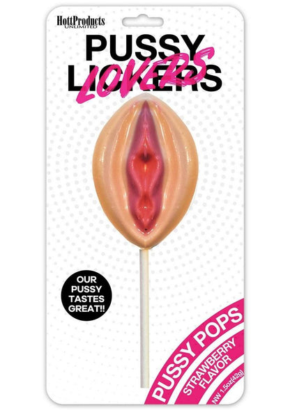 Pussy Pops Strawberry Flavor