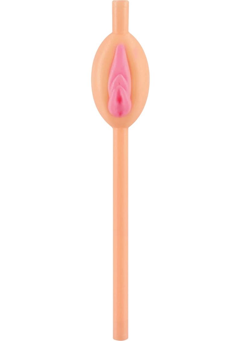 Pussy Straws Fun Party Accessory 8 Straws Per Pack