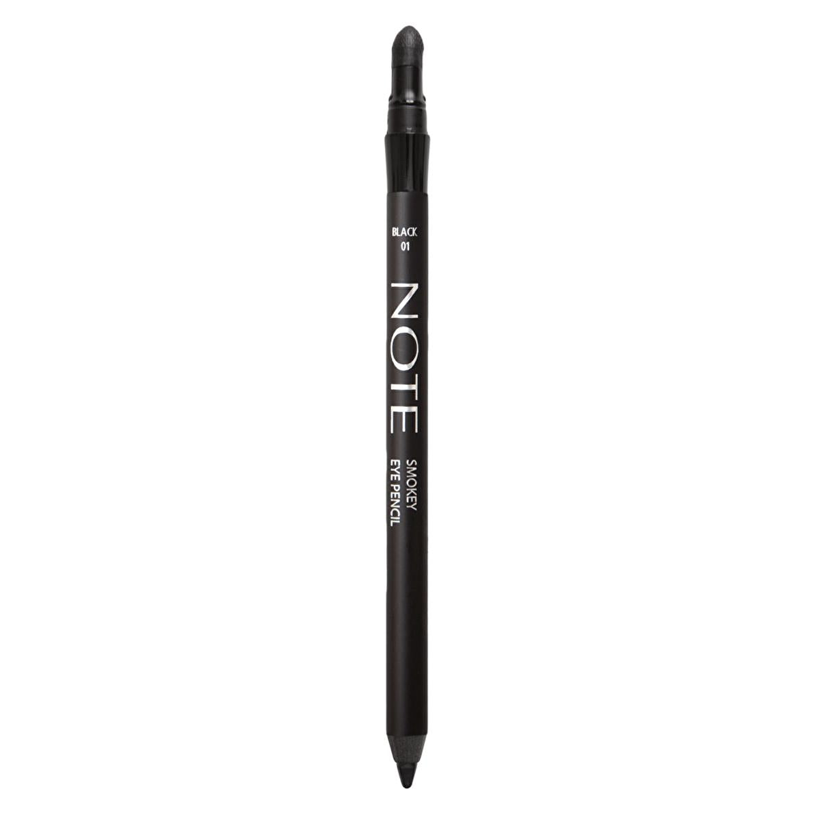 Note Smokey Eye Pencil - Intense Black, Long-Lasting, Waterproof Eye Pencil for Effortless Smoky Eyes &amp; Sensitive Eyes