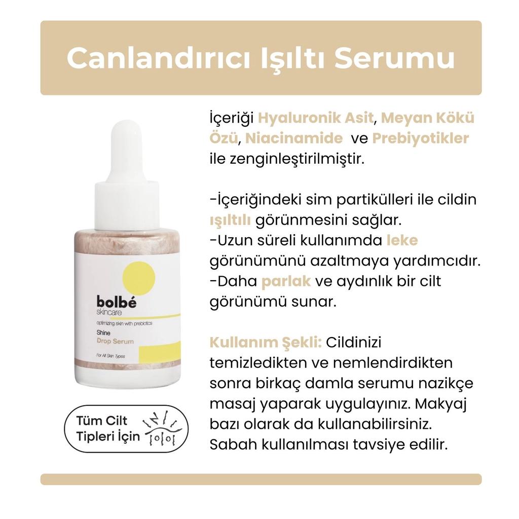 Bolbe Shine Drop Brightening Serum with Niacinamide 30 ml
