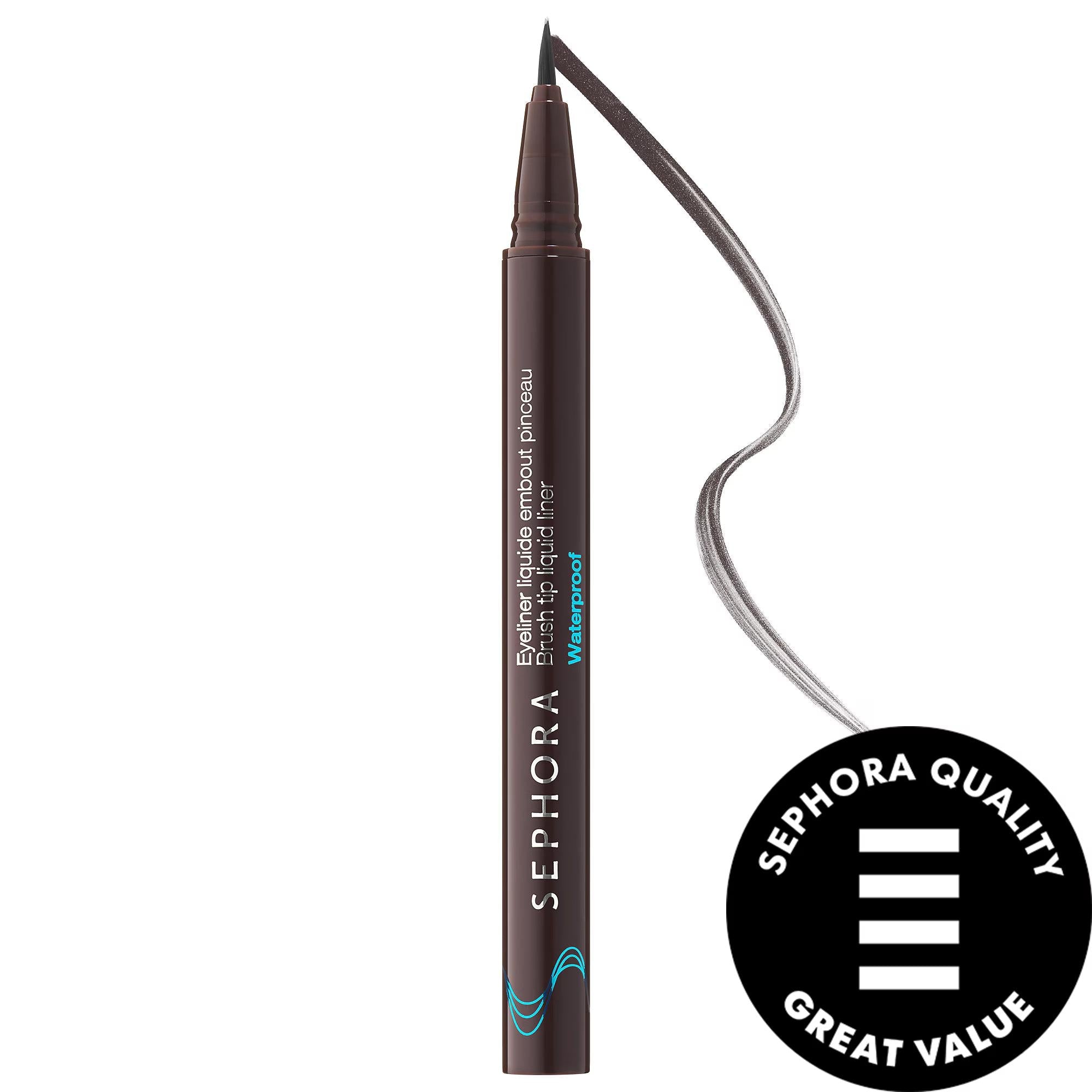 Hot Line: Waterproof Liquid Eyeliner - Smudge-Proof, Long-Wearing, Intense Black, Precise Brush Tip for Effortless Definition, Cruelty-Free