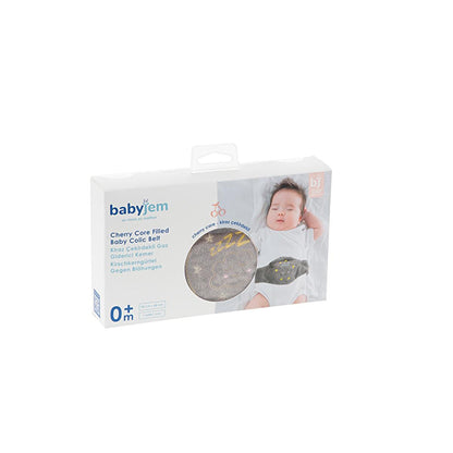Babyjem Cherry Pit Belt for Baby Gas Relief - Natural, Washable, and Easy to Use