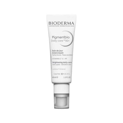 Bioderma Daily Care Moisturizer with SPF50+ - Sensitive Skin Hyperpigmentation Treatment &amp; Antioxidant Skincare