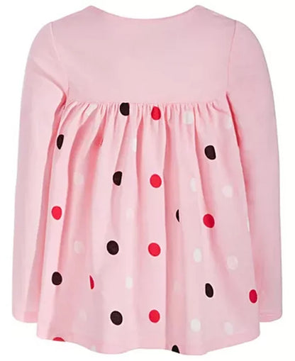 First Impressions Toddler Girls Sweetheart Dot Long-Sleeve Tunic, Size 2T