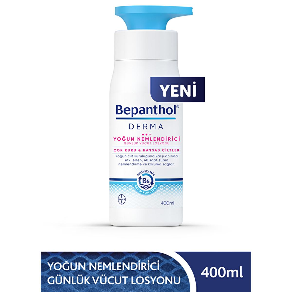 Bepanthol Derma: Intense Moisturizing Body Lotion for Dry, Sensitive Skin - 13.53 fl oz - Soothing Relief &amp; Lasting Hydration