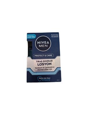 Nivea Men Protect Care After Shave Lotion - Soothing, Moisturizing, Aloe Vera &amp; Provitamin B5 for Men