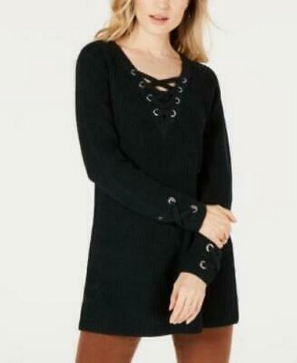 Style &amp; Co Petite Lace-up Tunic