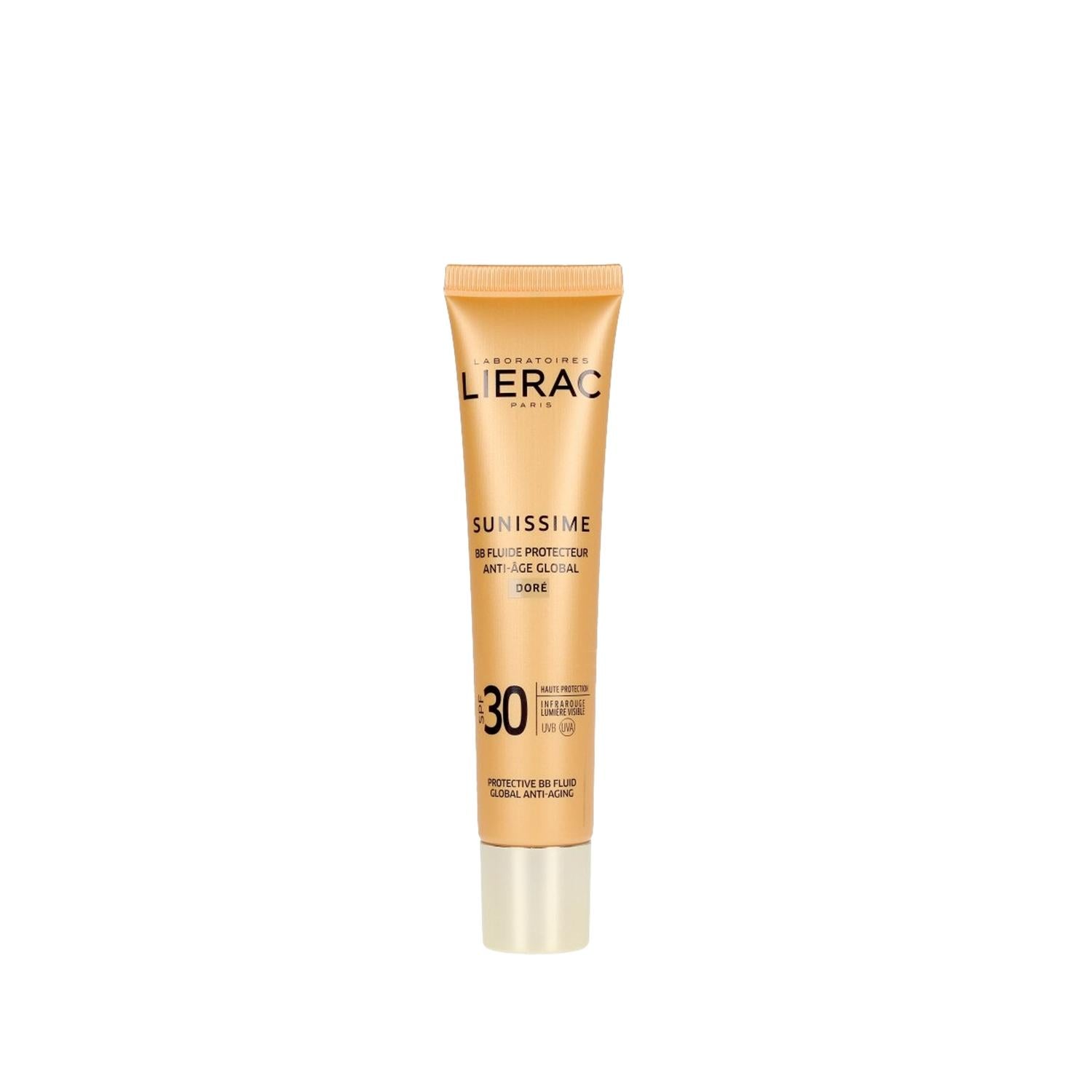 Lierac Sunissime Tinted Energizing Protective Fluid Spf30 - Tinted Sunscreen with SPF30 Protection &amp; Energizing Benefits