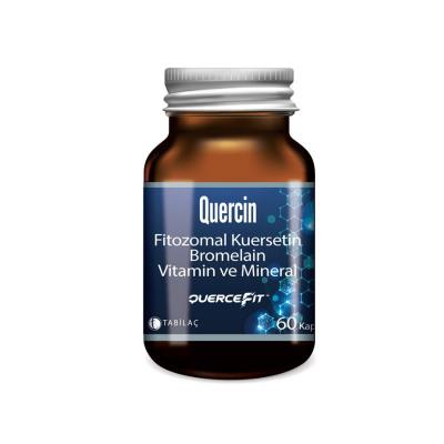 Quercin - Quercetin &amp; Bromelain Dietary Supplement for Adults - 60 Capsules - Immune System Support