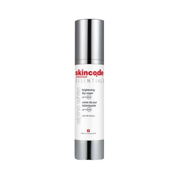 Skincode Brightening Day Cream SPF15 - Moisturizing &amp; UV Protection for Brighter Complexion