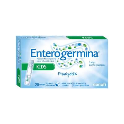 Enterogermina Probiotic Supplement for Children - Supports Gut Health &amp; Immune System in Kids, 20 Flakon