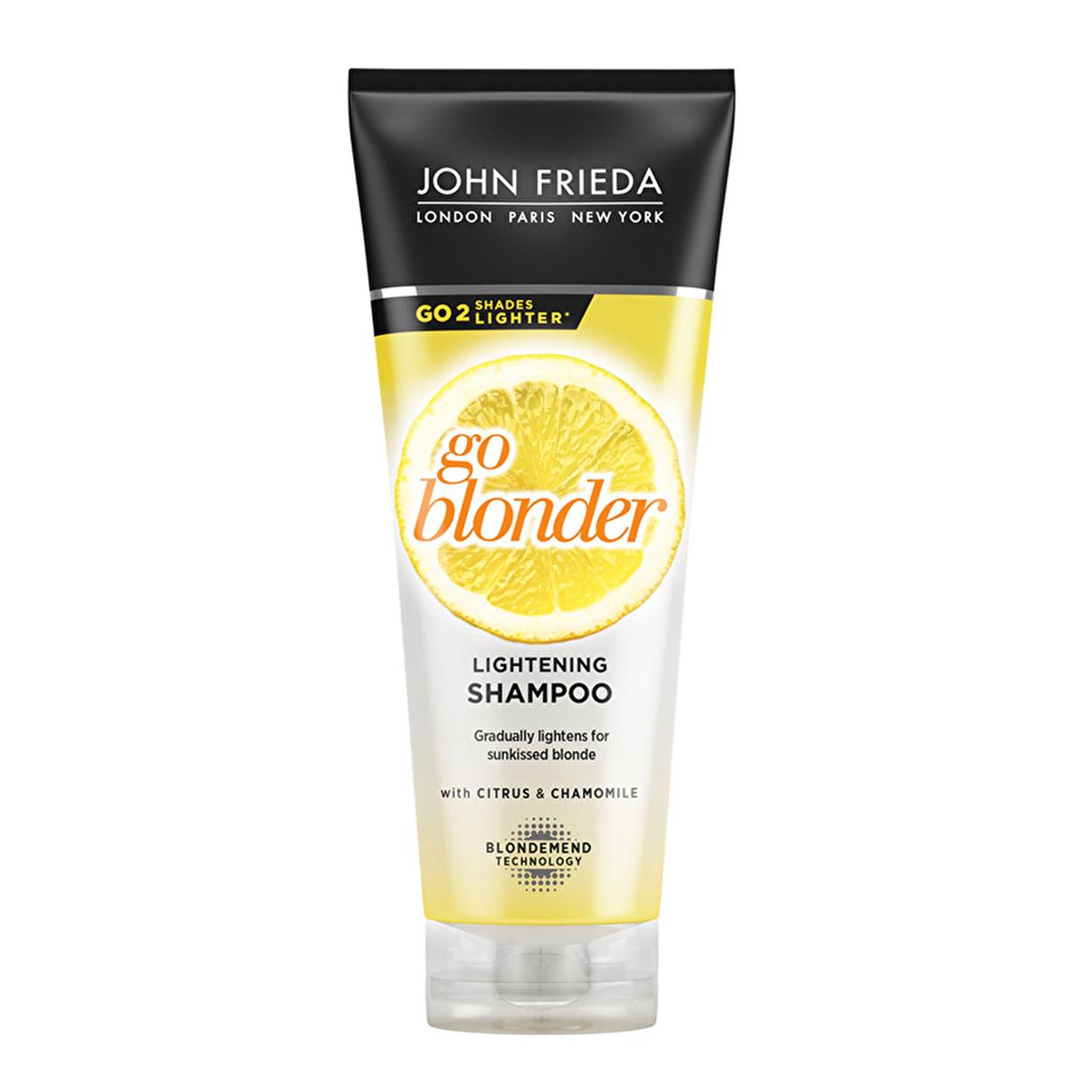 John Frieda Sheer Blonde Shampoo for Blonde Hair - Gradually Lightens, Nourishes &amp; Enhances Color - 8.45 fl oz