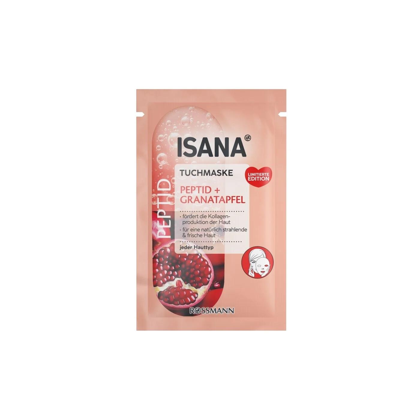 Isana Peptide &amp; Pomegranate Sheet Mask for Firming 1 Sheet