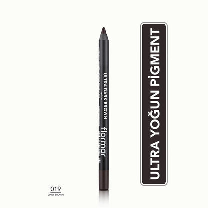 Flormar Matte Eyeliner Pencil 019 Dark Brown 1.14g