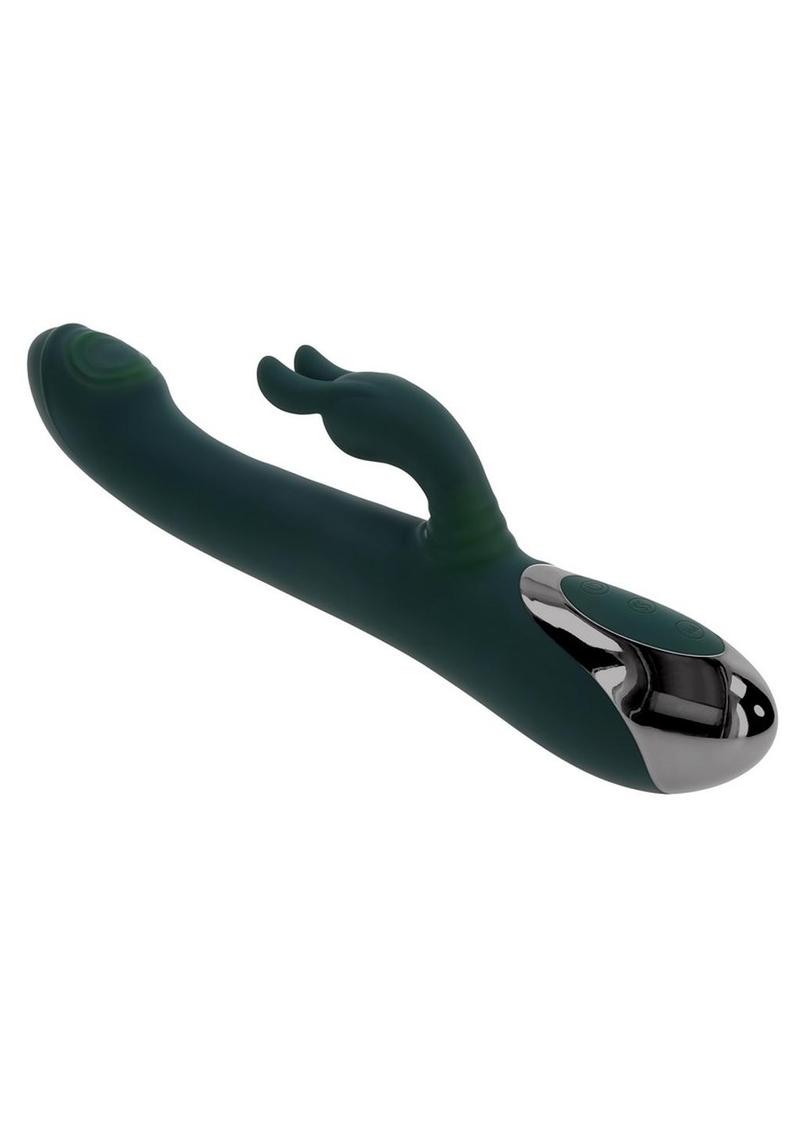 Evolved Rabbit Tap Tap Rechargeable Silicone Dual Vibrator