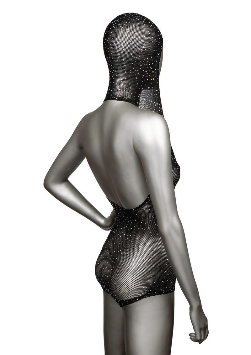 Radiance Hooded Deep V Bodysuit