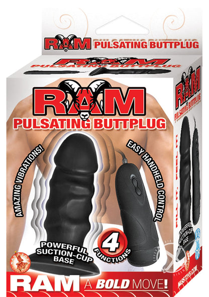 RAM Pulsating Vibrating Butt Plug