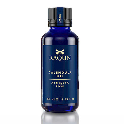 Raqun Calendula Oil Soothing Face &amp; Body Treatment 50 ml
