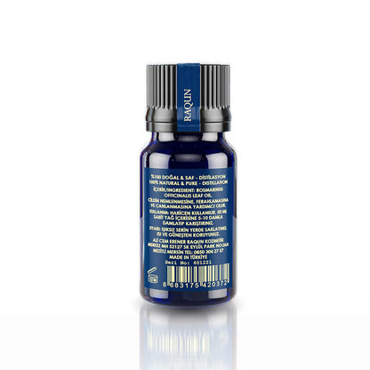 Raqun Rosemary Essential Oil for Hair &amp; Aromatherapy 10 ml