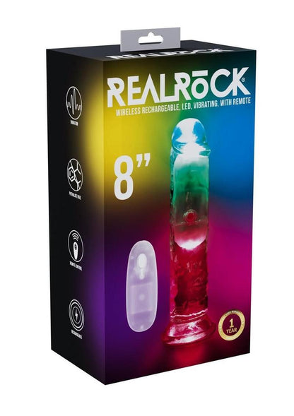 RealRock Remote Control Vibrating Dildo
